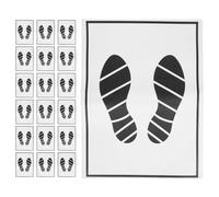 Alipis 35pcs Waterproof Flooring Disposable Waterproof Car Floor Mat Paper White Recyclable Paper Single Use Foot Car Mat for Vehicle Interior Protection