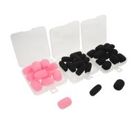 Alipis 36Pcs Headset Microphone Foam Covers High-density Windscreen Sponge Shields for Clear Audio Flexible Protective Covers for Studio Recording Outdoor Events and Stage Performances