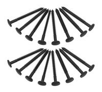 Alipis 36pcs Window Shutters Repair Kit Plastic Shutter Repair Pins Black DIY Friendly