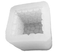 Alipis 3D Honeycomb Silicone Cake Mold for DIY Chocolate Fudge and Candle Making, Safe and Easy to Clean Baking Mold Suitable for Party and Home Use