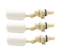 Alipis 3pcs Automatic Fill Float Ball Valve with Adjustable Arm for Livestock Water Tank Level Control Plastic Construction Easy Installation for Cattle Sheep Goat Dog Aquarium and