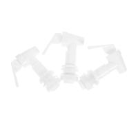 Alipis 3pcs Beverage Dispenser Tap Replacement Plastic Spigot Valve with Precision Valve Control and Smooth Operation for Water Bottle and Crock Suitable for Home and Commercial Use