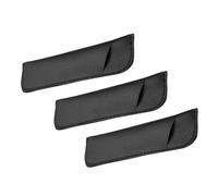 Alipis 3Pcs Black PU Tuning Fork Storage Pouches Protective Sleeves Covers for Tuning Forks, Sturdy Musical Instrument Accessories Suitable for Travel and Safe Storage