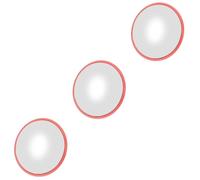 Alipis 3pcs Convex Mirror for Indoor Outdoor Security Round Wide Angle Road Traffic Mirror for Driveways Garages Warehouses to Reduce Blind Spots and Enhance Visibility