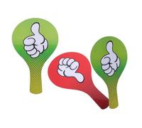 Alipis 3pcs Double-sided Teacher Response Paddles Thumbs Up Thumbs Down Yes No Voting Boards Lightweight PVC Classroom Student Feedback Tools for Interactive Lessons and Competitions