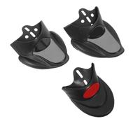 Alipis 3pcs Electric Bike and Scooter Front and Rear Mudguards, Rubber Fish Tail Fenders, Lightweight Splash Guards to Prevent Mud and Water Splashing for City Commuting and Outdoor