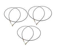 Alipis 3pcs Electric Bike Gear Shift Lines Derailleur Cable Housing for Tricycle Scooter Motorcycle Smooth Precise Transmission Wire for High Low Speed Hill Climbing