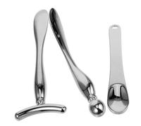 Alipis 3pcs Eye Cream Roller Applicator Metal Massager Stick for Face and Eyes Multifunctional Skincare Tool for Women Smooth Comfortable Handle