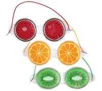 Alipis 3pcs Eye Gel Mask Cool Eye Mask Relieves Swelling Reduces Dark Circles Pvc Gel Elastic Band for Home Use Soothing Therapy for Friends and Families