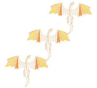 Alipis 3pcs Golden Dinosaur Brooch Pins Set Alloy Metal Clothes Brooch Pin for Dress and Suit Decorative Lapel Not Easy to Fade Stylish Accessories for Hat Or Scarf