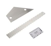 Alipis 3Pcs Guitar Neck Notched Straight Edge Ruler Set with Fret Rocker Measuring Tool for Electric and Acoustic Guitar Repair, Bass Leveling and String Action Gauge