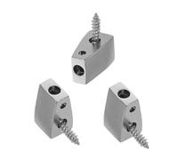 Alipis 3pcs Headless Guitar String Locking Nuts Replacement Parts for Bass and Electric Instruments Single String Lock Nut Guitar Accessories