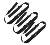 Alipis 3pcs High Chair Straps Replacement Harness Straps Multiscenario Use 2 Point Belt for Pushchair High Chair Stroller Accessories 1.2m