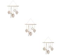 Alipis 3pcs Macrame Hairband Organizer Bohemian Bow Hanger for Wall Decor Woven Rope Hanger for Hair Bow Organizer for Hair for Bedroom Wall Crafts Bohemian Style Home Supplies