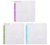 Alipis 3pcs Magnetic Behavior Charts for Reusable Dry Erase Chore and Reward Boards with Pet Rubber Magnets Household Diary for Teaching Responsibility and Positive Habits