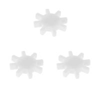 Alipis 3pcs Magnetic Stir Bar: Gear Style Magnetic Mixing Bars Lab Stirrer - Testing Accessories Mixer Stir Rods For Indoor Experiments