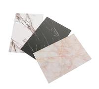 Alipis 3pcs Marble Pattern Photography Backdrop Boards Reusable Background for Food Jewelry Cosmetics Lightweight Sturdy Design Easy to Use Store for Professional Photoshoots