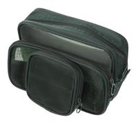 Alipis 3pcs Mesh Makeup Bags Travel Cosmetic Storage Pouch Multi-Functional Compact Wash Bags for Women Small Personal Items Organiser Suitable for Travel and Camping