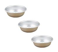 Alipis 3pcs Nonstick Pudding Molds Small Cake Baking Mold Muffin Bakeware for Uniform Heat Conductivity and Easy Release for Puddings Biscuits and Desserts