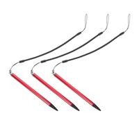 Alipis 3pcs Resistive Touch Screen Pen Stylus Pen Plastic Aluminum Pom No Batteries No Charging Required Spring Coil for Writing and Drawing Everyday Users Professionals