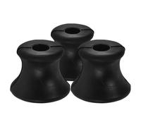 Alipis 3Pcs Rubber Tuning Fork Holder for Meditation and Sound Therapy - Non-Slip Stable Base Compatible with Various Tuning Forks for Home Yoga and Travel