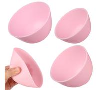 Alipis 3Pcs Silicone Mask Mixing Bowls for DIY Facemask Hair Treatments, Anti-Drop Serving Prep Bowls, Non-Slip, Easy Clean