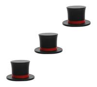 Alipis 3pcs Silicone Wine Bottle Stopper Airtight Seal for Red Wine Preservation Unique Hat Design for Decoration Reusable and Beverage Bottle Cap Box Packaging