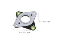 Alipis 3PCS Stepper Motor Vibration Dampers Anti-vibration Rings for Printer Accessories Noise Reduction and Motor Shock Absorption Black Silver