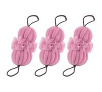 Alipis 3pcs Supple Bath Loofah Sponges Shower Scrubbers Exfoliating Bath Balls for Home Back Scrubber