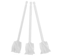 Alipis 3Pcs White Epoxy Resin Mixing Paddle for Drill Plastic Stirring Paddle Mixer Attachment for Paint, Silicone, Soap Making Power Stirrer Accessory for DIY and Craft Use