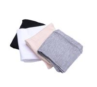 Alipis 4 Pair Fingerless Sun Gloves, Long Cotton Cycling for Outdoor Sports | UV Protection, Easy to Put on Take, Black White Light Grey, for Families and Boyfriends
