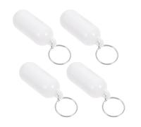 Alipis 4 Pcs Floating Keychains for Bag Hanging, Sturdy Abs Material with Smooth Surface, Not Easy to Break, for Those Who Love Water Sports and Outdoor Activities