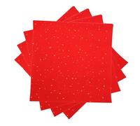 Alipis 40 Sheets Red Fu Character Writing Paper Thick Natural Pulp Rice Paper with Slow Infiltration and Excellent Ink Absorption for Chinese Spring Festival Decorations
