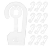 Alipis 400Pcs Plastic Retail Bag Hooks Medium Size PP Plastic Hanger Accessories for Clothing Display and Closet Organization in Home Storage