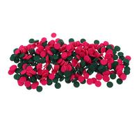 Alipis 400pcs Round Aromatherapy Diffuser Pads for Pendant Necklace Absorbent Cellucotton Refill Cotton Pads Portable Essential Oil Perfume Diffuser Accessories Balanced Scent