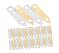 Alipis 40pcs Copper Zinc Strips for DIY Battery Science Experiments Practical Electrodes for Fruit and Supplies for School and Home Learning