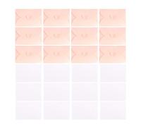 Alipis 40pcs Pink Pearlescent Stationery Card and Greeting Cards Set with Heart-Shaped Buckles Thickened Paper Material Lightweight Design for Thank You Notes
