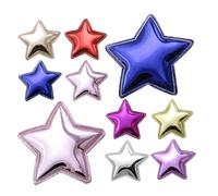 Alipis 40pcs Star Decorative Ornaments for Cake Baking Creative DIY Star Props for Crafting Party Supplies and Hair Accessories Intricate Design Versatile Use Easy to Apply