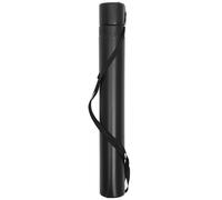 Alipis 48 Inch Extendable Poster Tube Telescoping Plastic Storage, Black Artwork Carrying Case Adjustable Length for Prints, Drafts, and Drawing Storage Assorted Style
