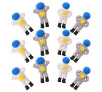Alipis 48pcs Astronaut Erasers Bulk Cute Space-Themed Mini Pencil Erasers for Classroom Prizes Party Favors Teacher Supplies Safe Kawaii Desk Pets for School Use