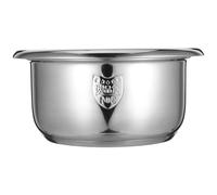 Alipis 4L Stainless Steel Rice Cooker Inner Pot Replacement, Nonstick Electric Rice Cooker Liner Compatible Universal Models, Sturdy Cooking Pot for Kitchen Use