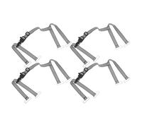 Alipis 4pcs Adjustable Safety Helmet Chin Strap Replacement for Hard Hat Universal Helmet Strap Cord Compatible with Construction Motorcycle and Industrial