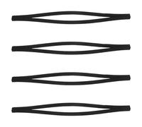 Alipis 4pcs Automatic Vacuum Sealer Gaskets Replacement Parts Foam Accessories Black Universal Compatibility Easy Maintenance for Professional Food Storage