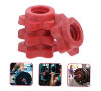 Alipis 4pcs Barbell Lock Collar Hex Nut Fitness Accessories Self-locking Dumbbell Weight Clips for Secure and Quick Weight Changes Compatible with Home Gym Equipment