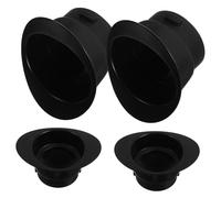 Alipis 4pcs Blender Jar Lid Seals Container Covers for Smoothies Food Prep Juicing Secure Fit Gaskets Quiet Operation Compatible with Various