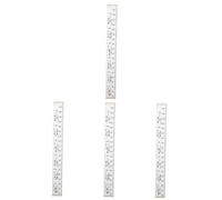 Alipis 4pcs Boys and Girls Height Ruler Hanging Growth Chart Boy Girl Measure Chart for Wall Decor Arrows Pattern