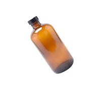 Alipis 4pcs Brown Glass Bottles with Lid Sealing Storage Jars for Honey Jam Salt Pantry Reusable Multifunction Transparent Glass Containers for Home Use