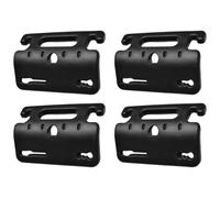 Alipis 4pcs Car Headrest Hooks Car Bag Hooks Safety Assist Handle for Elderly Abs Material Simple and Elegant Style Convenient to Install and Remove Black for Automotive Interior