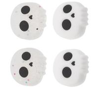 Alipis 4pcs Cute Skull Silicone Joystick Caps for Gaming Controller Button Covers Analog Stick Caps Replacement Joystick Protectors for Gamepad