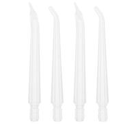 Alipis 4pcs Dental Irrigator Tips Replacement Nozzles Spray Pump Nozzle Spare for Water Flosser Precision Jet Tips for Deep Dental Cleaning Oral Care Supplies